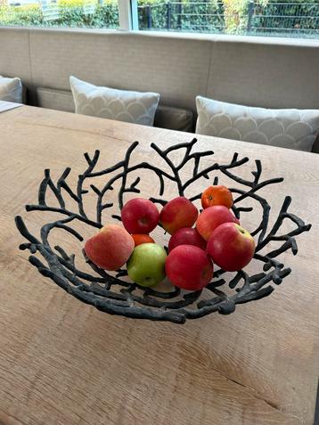 Zwarte Fruitschaal Light & Living - 46cm beschikbaar voor biedingen