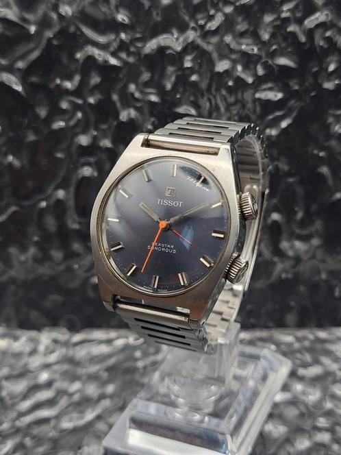 Tissot Seastar Sonorous Ref. 40500-3X Blauwe Plaat - Alarm, Sieraden, Tassen en Uiterlijk, Horloges | Antiek, Polshorloge, Overige merken