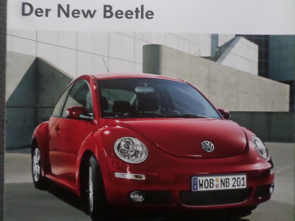 New Volkswagen VW Beetle Brochure, Boeken, Ophalen of Verzenden, Zo goed als nieuw, Volkswagen