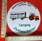 Vintage sticker Hardenberg camping trekker tractor huifkar, Overige typen, Ophalen of Verzenden, Zo goed als nieuw