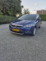 Ford Focus 1.6 16V 100PK 2009 Blauw, Auto's, 1596 cc, Zwart, 4 cilinders, 100 pk