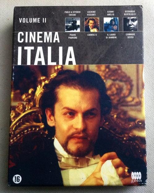 Cinema Italia Taviani Visconti Amelio Bertolucci 4DVD, Cd's en Dvd's, Dvd's | Filmhuis, Italië, Boxset, Vanaf 16 jaar, Verzenden