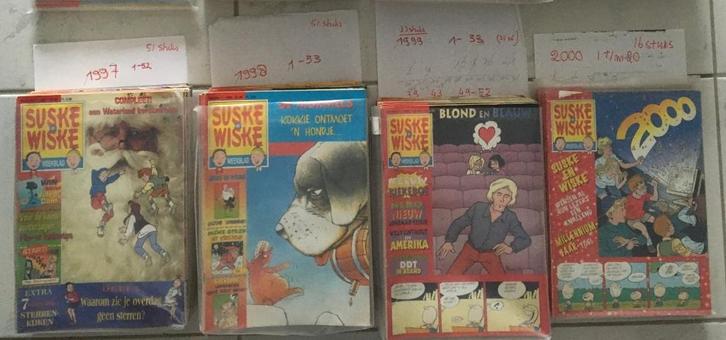suske en wiske, Boeken, Stripboeken, Gelezen, Complete serie of reeks, Ophalen of Verzenden