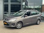 Ford Grand C-Max 1.0 Titanium Airco Lmv Camera Navi Export O, Voorwielaandrijving, Zwart, Bruin, Origineel Nederlands