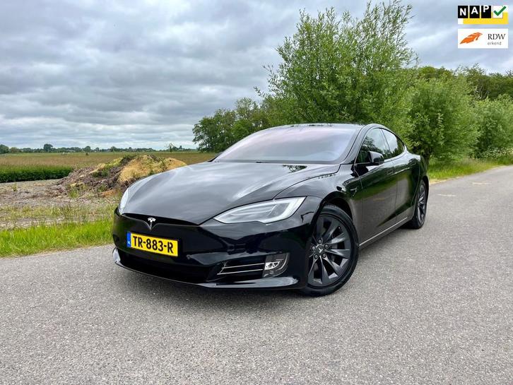 Tesla Model S 100D / BTW Auto / 1ste Eigenaar / Schuif-Kante, Auto's, Tesla, Bedrijf, Te koop, Model S, 4x4, ABS, Achteruitrijcamera