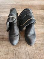 leren cowboy laarsen, Kleding | Dames, Schoenen, Hoge laarzen, Ophalen of Verzenden, Gedragen, Groen