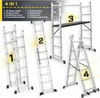 Rolsteiger stelling ladder steiger kamersteiger GRATIS BZRGD, Doe-het-zelf en Verbouw, Steigers, Verzenden, Nieuw, Rolsteiger of Kamersteiger