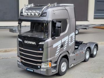 Nieuwe Huina Rc Truck 4WD Scania Gelicenceerd Rtr in Doos beschikbaar voor biedingen