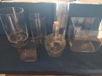 Glazen Vazen Set - Decoratief, Ophalen, Overige kleuren, 75 cm of meer, Glas