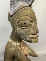 240230 Groot oud Afrikaans Yoruba beeld uit Nigeria., Antiek en Kunst, Kunst | Niet-Westerse kunst, Ophalen of Verzenden