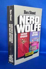 Rex Stout - Gouden spinnen + Gif als getuige (zgan), Ophalen of Verzenden, Zo goed als nieuw, Rex Stout, Amerika