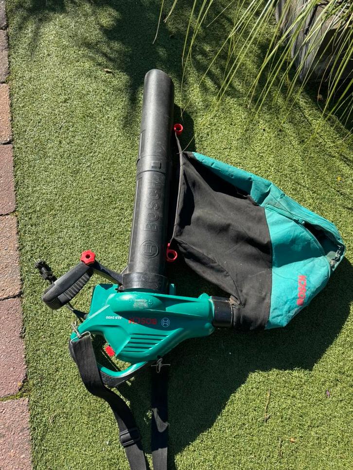 Bosch elektrische bladblazer ALS 2400, Tuin en Terras, Hand-tuingereedschap, Gebruikt, Ophalen