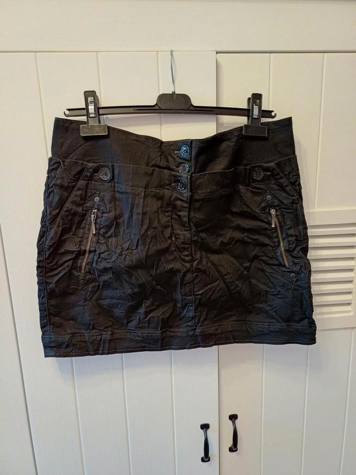 Rokje van Summum, maat 42, Kleding | Dames, Rokken, Gedragen, Zwart, Boven de knie, Ophalen of Verzenden