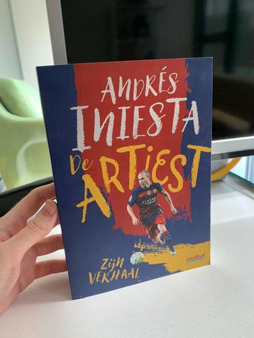 NIEUW Andrès Iniesta De Artiest boek