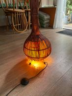 Vloerlamp riet, Huis en Inrichting, Lampen | Vloerlampen, Ophalen, Zo goed als nieuw, Minder dan 100 cm