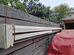 Zonnescherm 5.50 lang, Tuin en Terras, Zonneschermen, Ophalen, Gebruikt, Knikarmscherm
