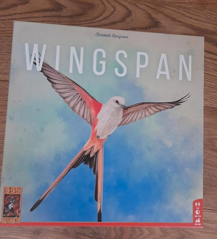 Wingspan bordspel NL versie, Hobby en Vrije tijd, Gezelschapsspellen | Bordspellen, Ophalen of Verzenden