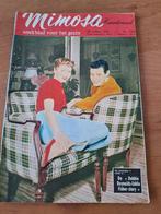 Mimosa 1957 Debbie Reynolds Eddie Fisher Romy Schneider, Verzamelen, Verzenden, 1940 tot 1960, Nederland, Tijdschrift