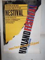 Wim Crouwel voor Holland Festival Total design, Rechthoekig Staand, Verzenden, Zo goed als nieuw, A1 t/m A3