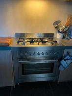 Gasfornuis incl oven Solitaire 90 cm breed, Ophalen, Gebruikt, Hete lucht, 60 cm of meer