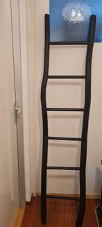 Zwarte Decoratieve Ladder, Huis en Inrichting, Ophalen, Zo goed als nieuw