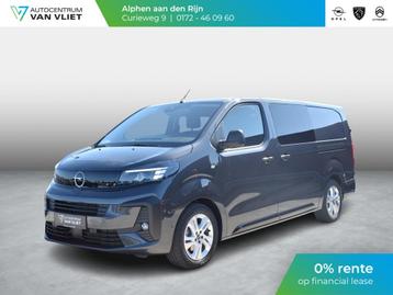 Opel Vivaro Electric 75 kWh Dubbele Cabine | 0% rente | 8 ja beschikbaar voor biedingen