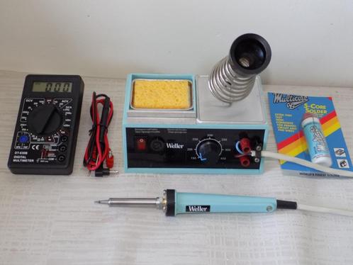 WELLER REGELBAAR SOLDEERSTATION + WELLER BOUT + EXTRA,s, Hobby en Vrije tijd, Elektronica-componenten, Zo goed als nieuw, Ophalen of Verzenden