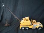 Vintage Metalen Graafmachine Speelgoed Kraanwagen, Antiek en Kunst, Antiek | Speelgoed, Ophalen