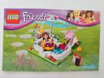 LEGO Friends 41090 Zwembad, Kinderen en Baby's, Speelgoed | Duplo en Lego, Ophalen of Verzenden, Zo goed als nieuw, Complete set