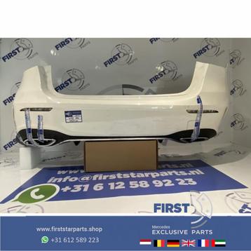 W177 AMG ACHTERBUMPER COMPLEET WIT Mercedes A KLASSE 2018-20 beschikbaar voor biedingen
