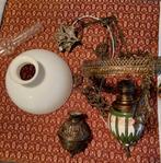 Antieke olie hanglamp, Antiek en Kunst, Ophalen