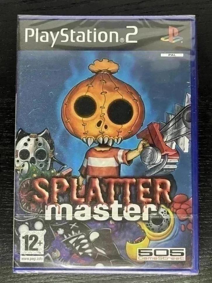 Splatter Master PS2 Sealed UK PAL game, Spelcomputers en Games, Games | Sony PlayStation 2, Nieuw, Avontuur en Actie, 1 speler