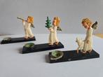 Vintage Engel Kerst kandelaartjes (celluloise), Ophalen of Verzenden, Gebruikt