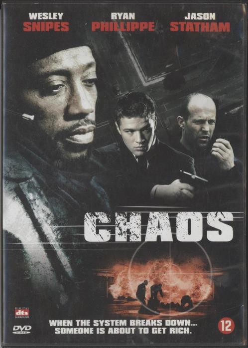 57) CHAOS: met Weley Snipes en Jason Statham, Cd's en Dvd's, Dvd's | Actie, Gebruikt, Actiethriller, Vanaf 12 jaar, Ophalen of Verzenden