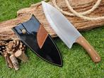 Koksmes Handgemaakte Wortelhout Special Bushcraft Chef mes, Ophalen of Verzenden, Nieuw