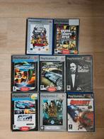 8 Playstation 2 spellen: GTA San Andreas, Neede for Speed, Spelcomputers en Games, Games | Sony PlayStation 2, 1 speler, Ophalen of Verzenden