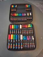 Nieuwe 54 Kleuren Posca Koffer, Hobby en Vrije tijd, Nieuw, ..., Ophalen of Verzenden, ...