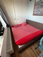 Ikea Bed frame 180x200 + 2 single mattress 90x200, 180 cm, Ophalen of Verzenden, Zo goed als nieuw, Tweepersoons