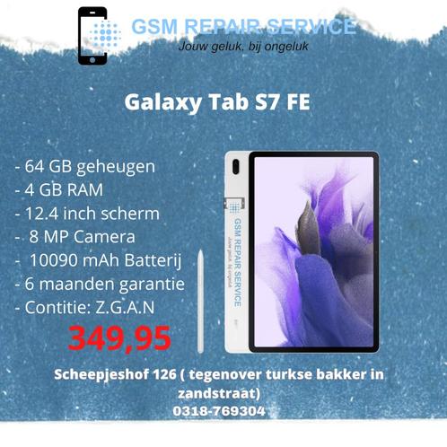 Galaxy Tab S7 FE, Verzamelen, Elektronische Apparatuur, Overige typen, Ophalen