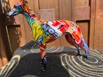 street a windhond hazewindhond whippet beeld, Antiek en Kunst, Ophalen of Verzenden