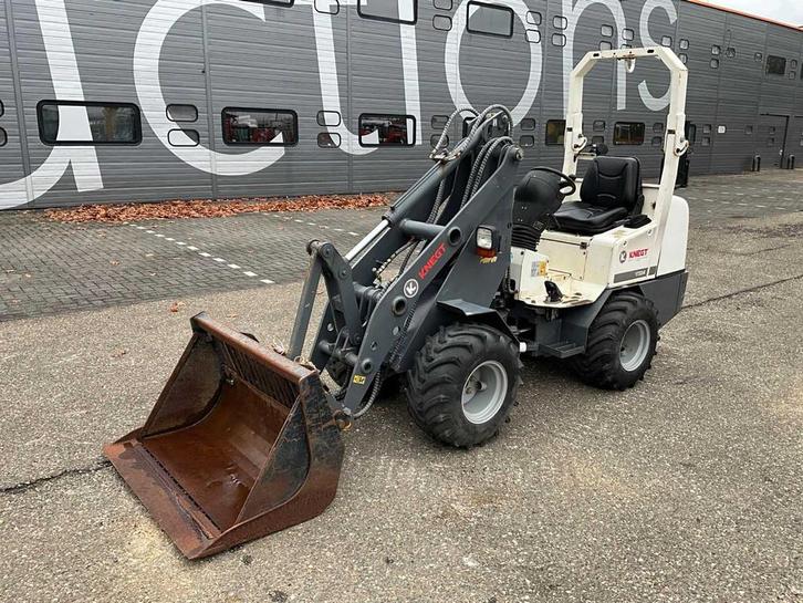 2012 Knegt 1733K Mini Wiellader, Zakelijke goederen, Machines en Bouw | Kranen en Graafmachines, Wiellader of Shovel