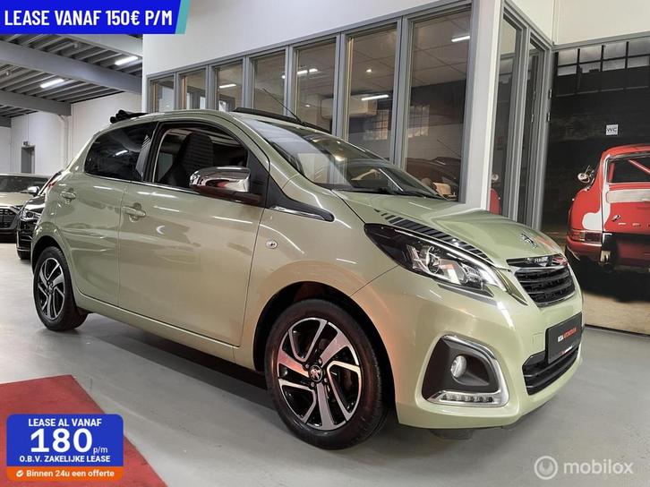 Peugeot 108 1.0 e-VTi Collection TOP! Schuifdak Apple Carpla, Auto's, Peugeot, Bedrijf, Te koop, ABS, Achteruitrijcamera, Airbags