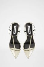 Jil Sander T-Strap Pointed Toe Flat Sandal, Kleding | Dames, Schoenen, Beige, Zo goed als nieuw, Jil Sander, Sandalen of Muiltjes