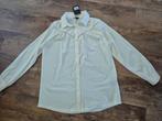 Nieuwe off white, creme bloes heavy travel Exxcellent mt 46, Overige kleuren, Maat 46/48 (XL) of groter, Ophalen of Verzenden