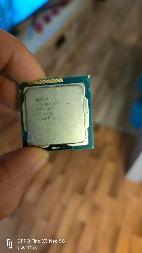 intel Core i3-3220 cpu, Computers en Software, Processors, Gebruikt, 2-core, 3 tot 4 Ghz, Ophalen of Verzenden