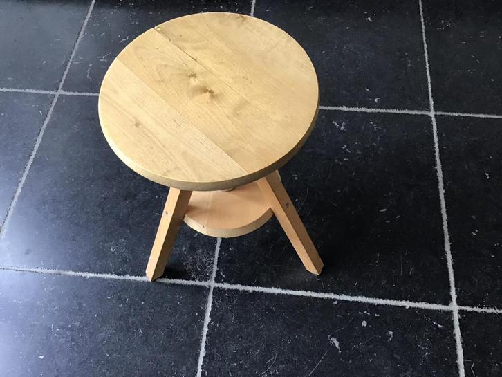 Draaibare Pianokruk - Verstelbaar, Huis en Inrichting, Stoelen, Gebruikt, Eén, Hout, Bruin, Ophalen