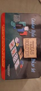 Poker Set - met Chips en Kaarten, Vijf spelers of meer, Ophalen of Verzenden, Gebruikt, Onbekend
