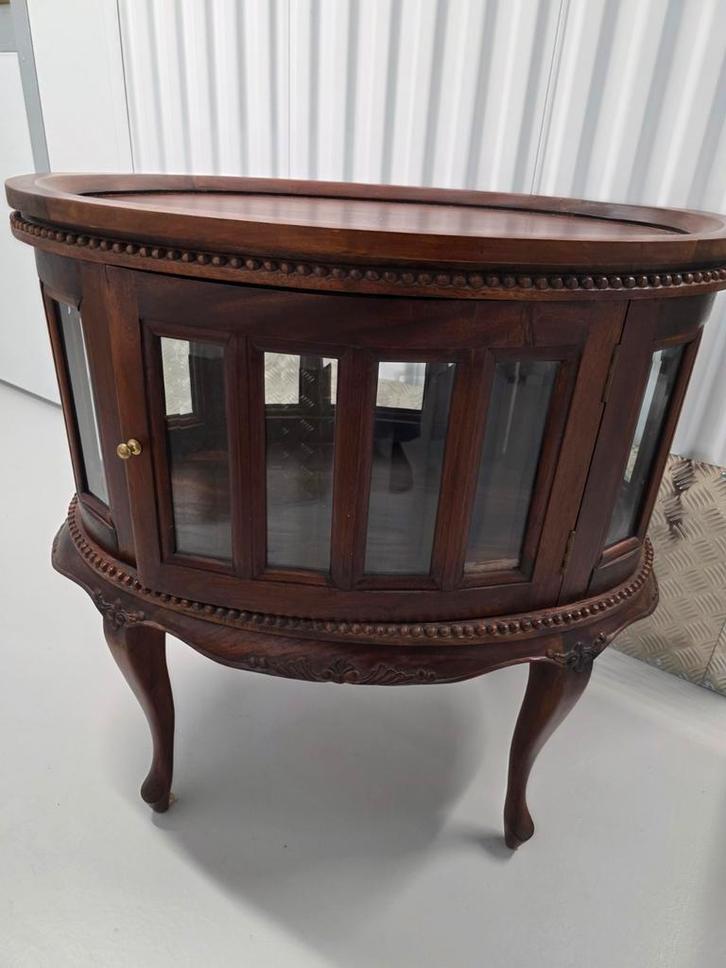 Houten Theekastje met los blad, Antiek en Kunst, Antiek | Meubels | Kasten, Ophalen