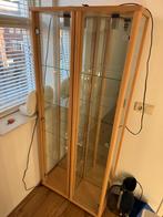Gratis af te halen Vitrinekasten 2 stuks 175x40x30, Ophalen, Met deur(en), Glas, 50 tot 100 cm