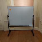 Whiteboard op wielen dubbelzijdig 150x63xH177 cm,1 stuk, Diversen, Schoolborden, Whiteboard, Gebruikt, Mobiel, Verzenden